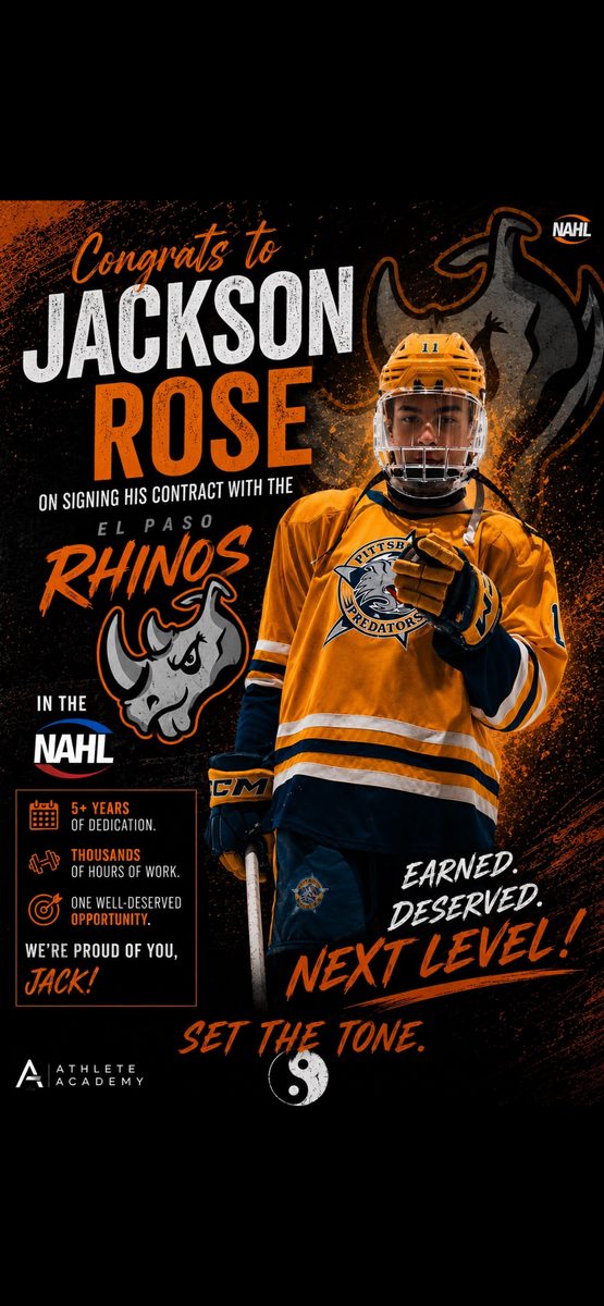 JACKSON ROSE — NAHL
